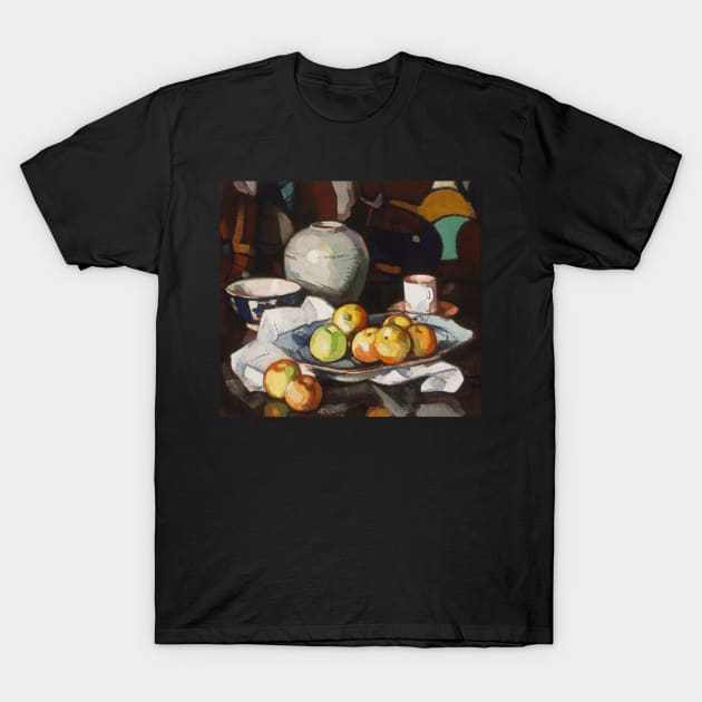 Still Life Apples and Jar by Samuel Peploe T-Shirt by Amanda1775